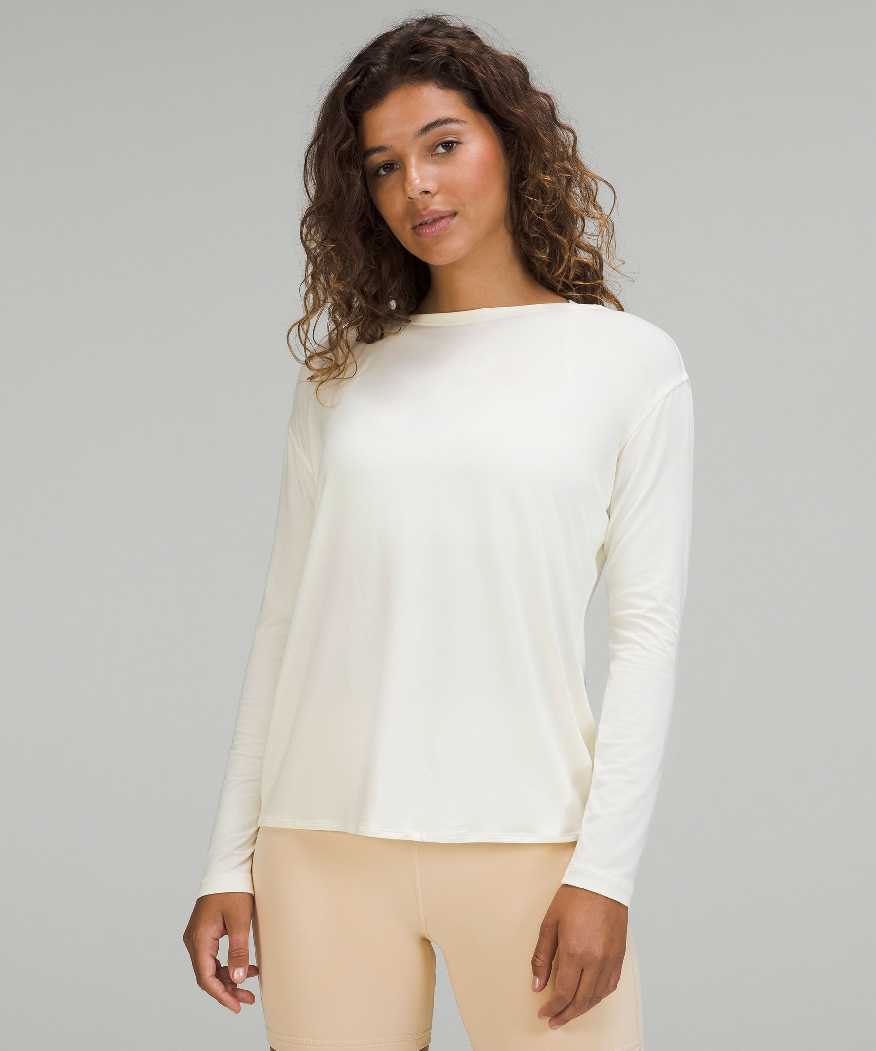 トップス louren back open shape shirt back open shape shirt – louren store