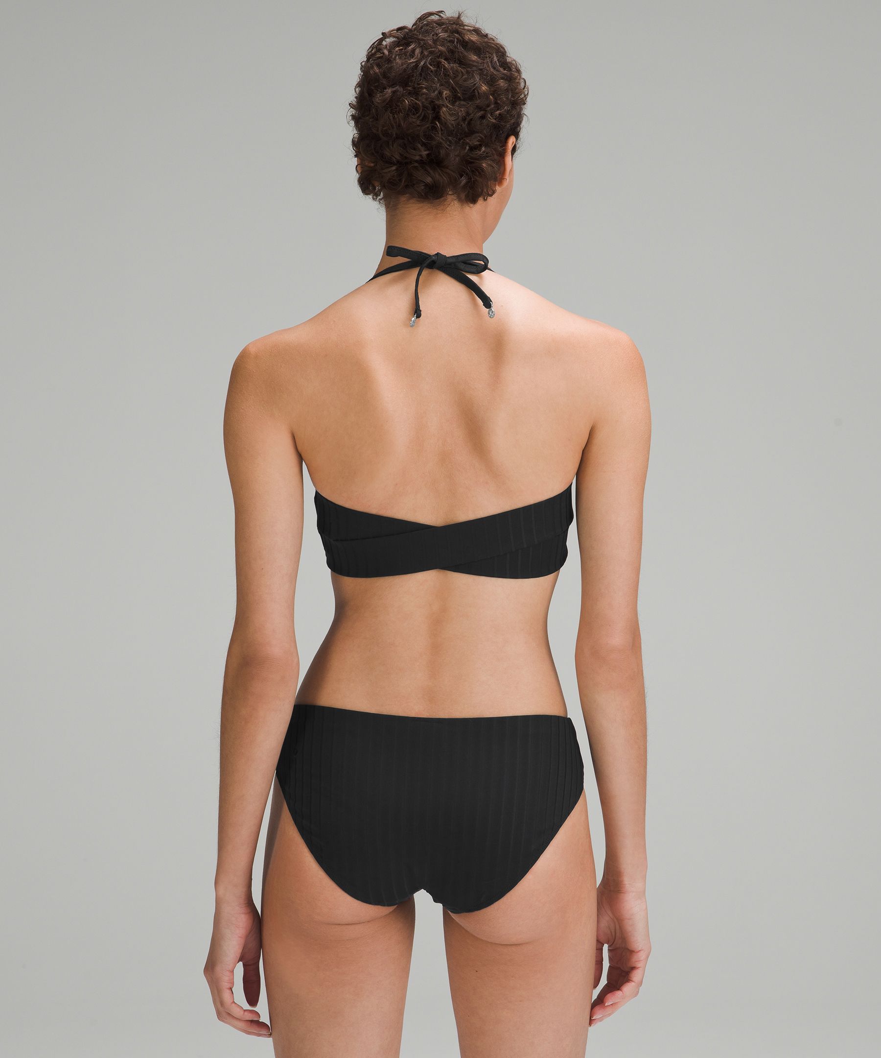 Ribbed Halter Cross-Back Swim Top*A/B Cups sold by Lululemon product image thumbnail 3