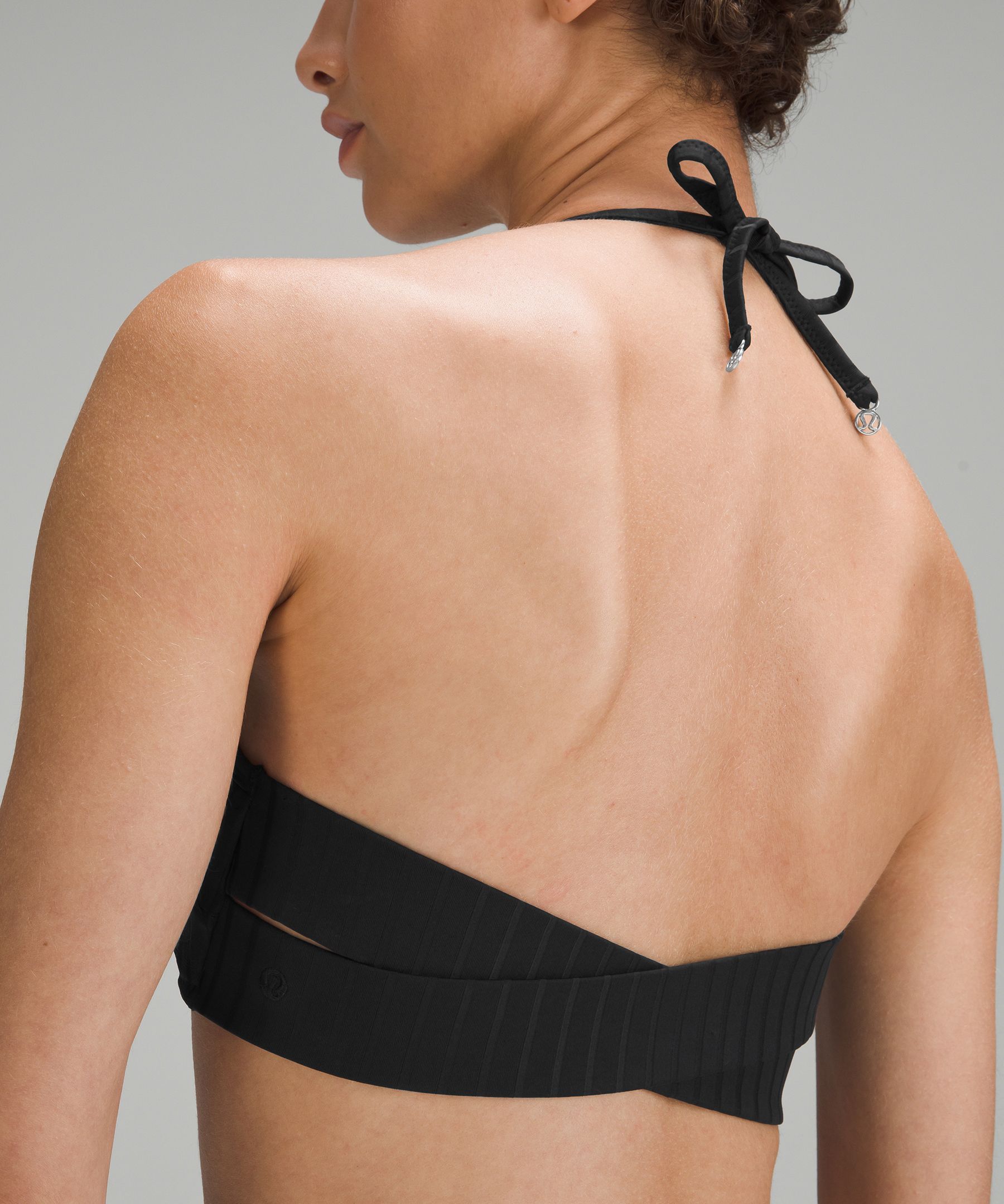 Ribbed Halter Cross-Back Swim Top*A/B Cups sold by Lululemon product image thumbnail 5