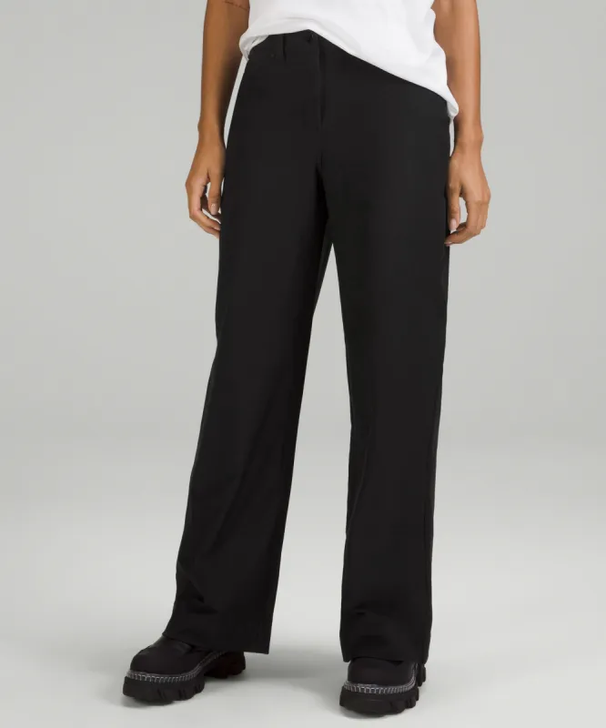 City Sleek 5 Pocket High-Rise Wide-Leg Pant Full Length *Light Utilitech sold by Lululemon