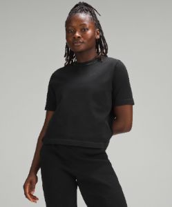 Boxy Knit T-Shirt sold by Lululemon