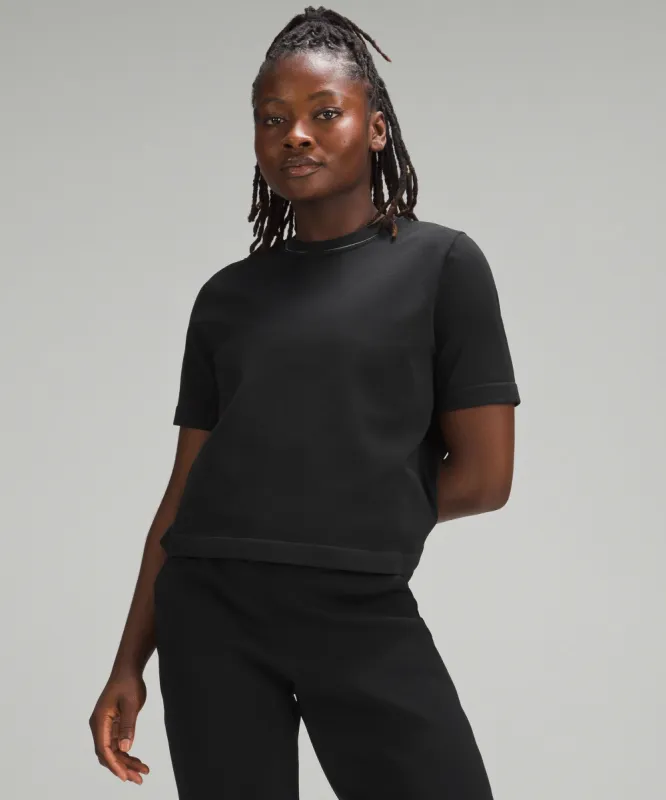 Boxy Knit T-Shirt sold by Lululemon
