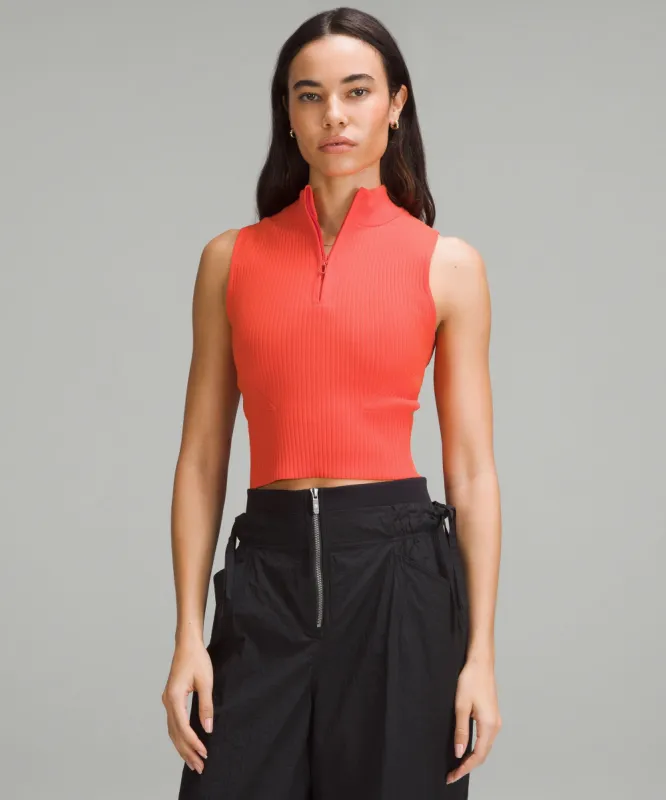 Open Back Half-Zip Sweater sold by Lululemon