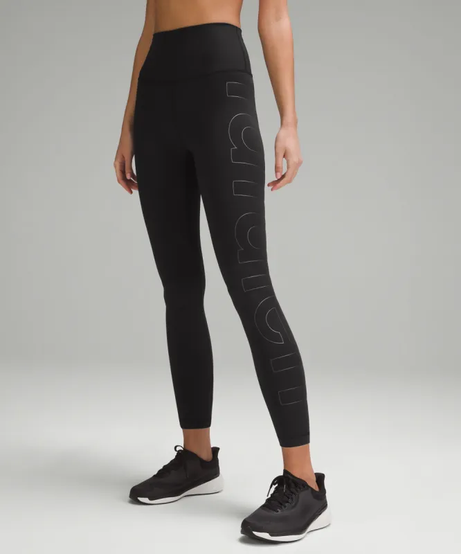 Wunder Train High-Rise Tight 25" *Graphic sold by Lululemon