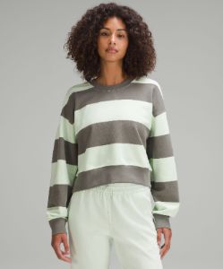Perfectly Oversized Cropped Crew sold by Lululemon