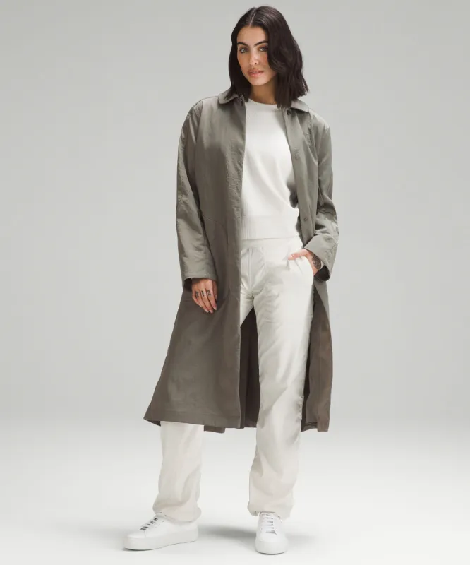 Lightweight Collared A-Line Coat sold by Lululemon