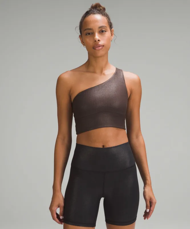lululemon Align™ Asymmetrical Ribbed Bra *Light Support A/B Cup Shine sold by Lululemon