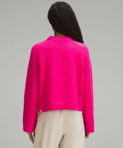 Brushed Cotton Merino Blend Crewneck sold by Lululemon