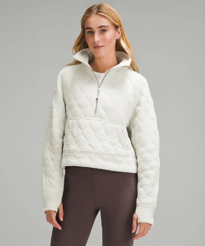Scuba Oversized Quilted Half Zip sold by Lululemon