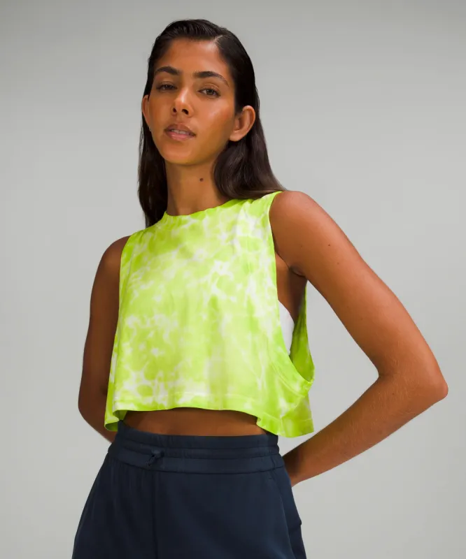 All Yours Cropped Cotton Tank Top sold by Lululemon