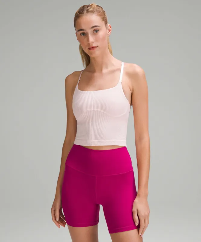 Strappy Seamless Yoga Shelf Tank Top sold by Lululemon