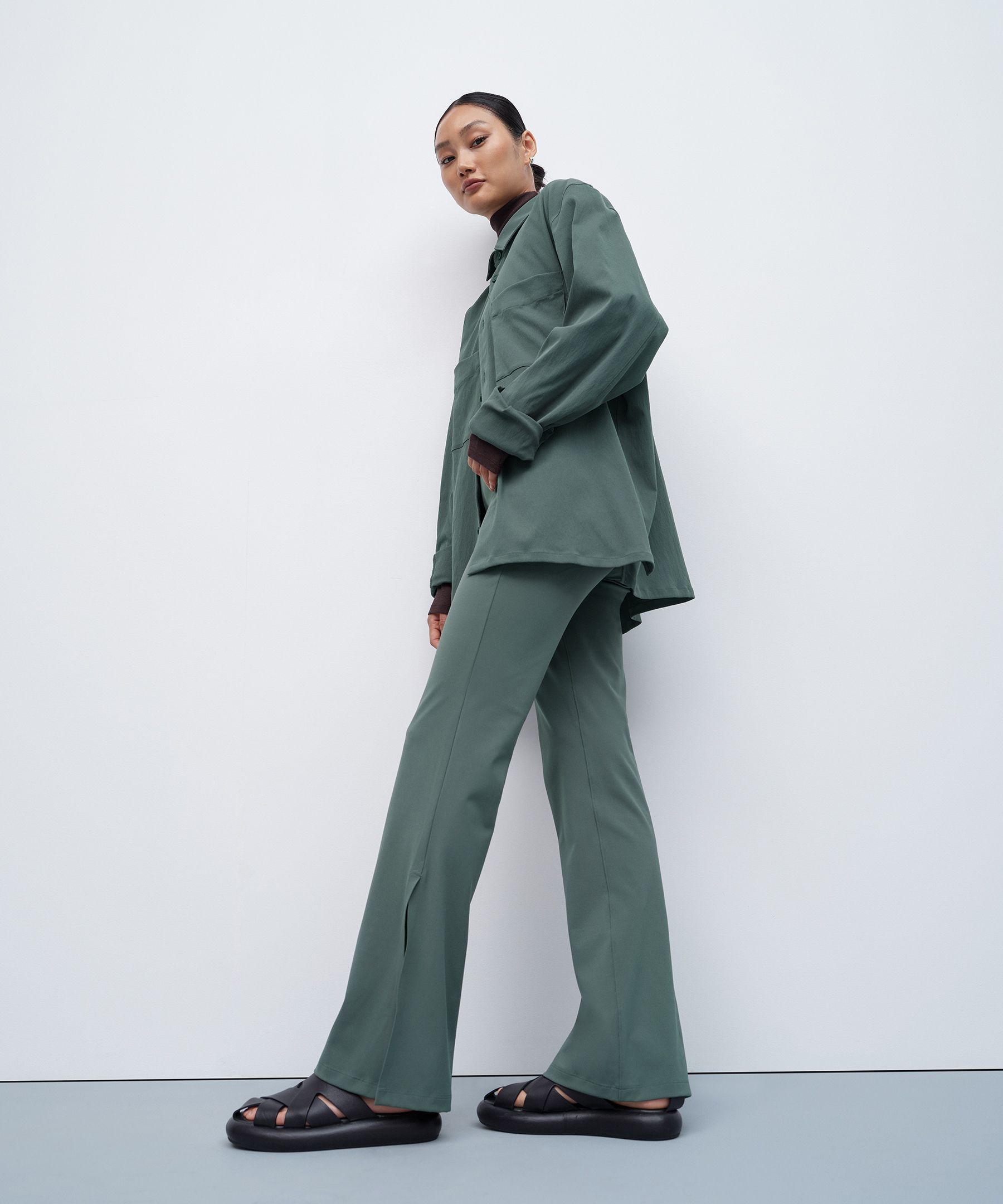 Smooth-Fit Split-Hem High-Rise Flared Pant sold by Lululemon product image thumbnail 4