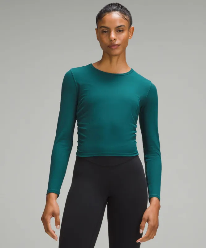 All It Takes Ribbed Nulu Long-Sleeve Shirt sold by Lululemon