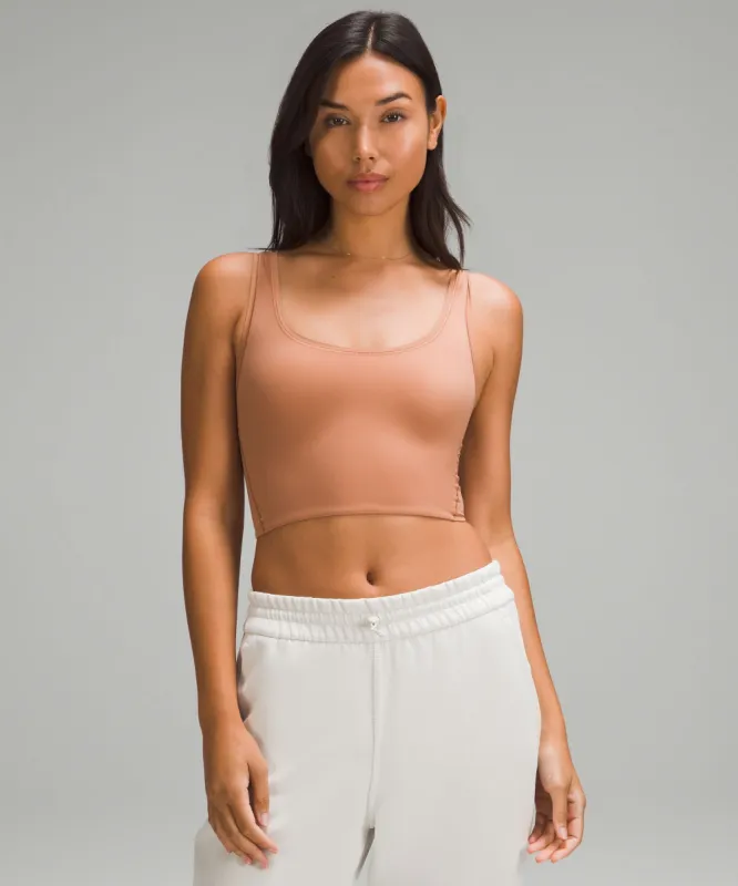 Wundermost Ultra-Soft Nulu Scoop-Neck Cropped Tank sold by Lululemon