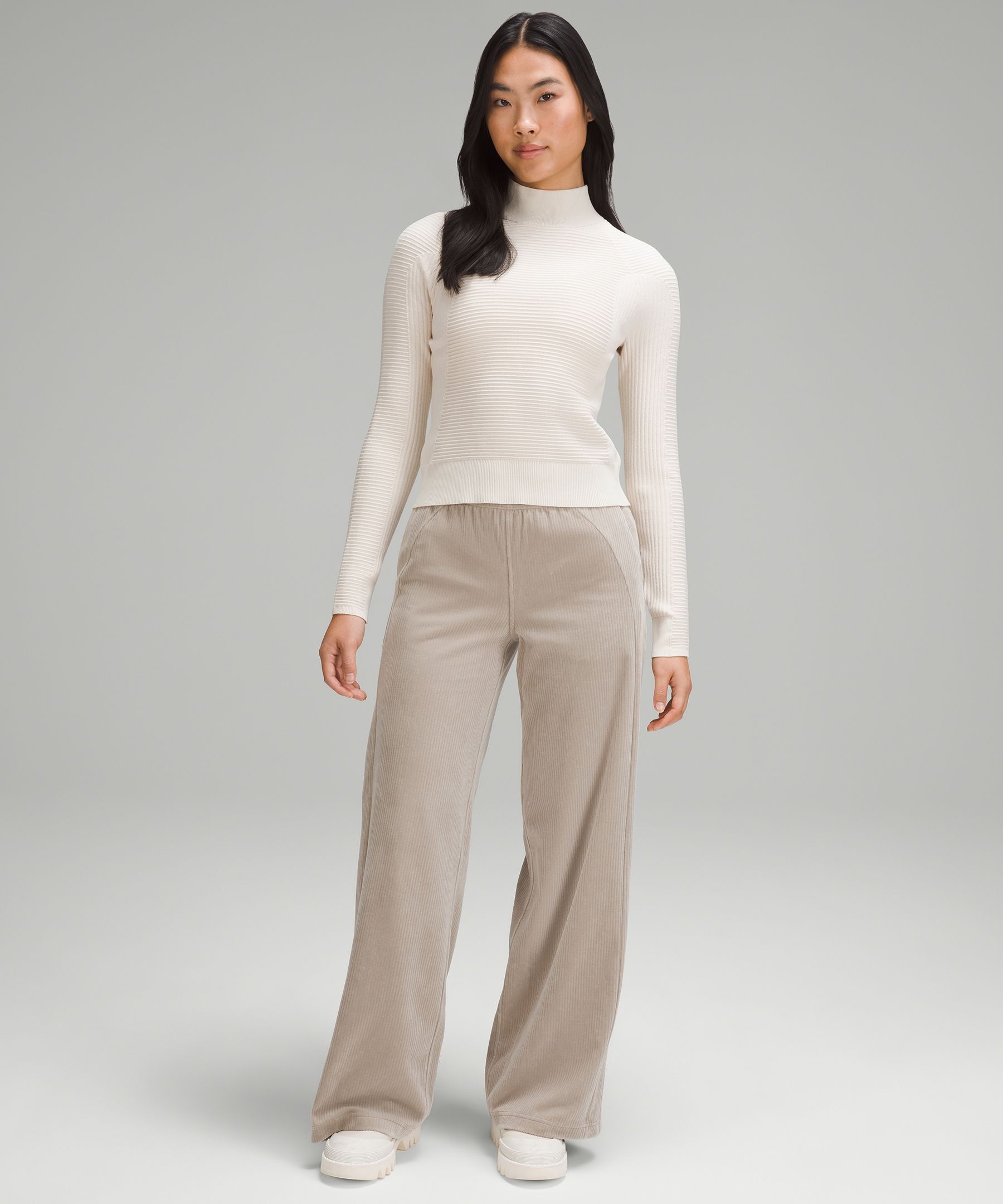 Mixed Rib-Knit Crewneck sold by Lululemon product image thumbnail 2