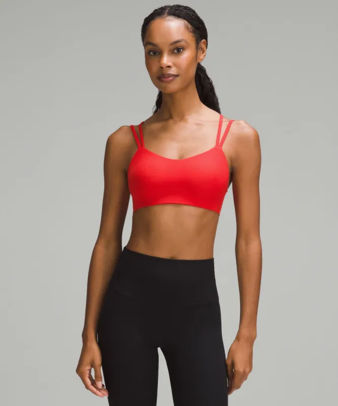 Like a Cloud Ribbed Bra *Light Support, B/C Cup sold by Lululemon