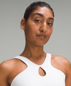 SmoothCover Front Cut-Out Yoga Bra *Light Support, A/B Cup sold by Lululemon