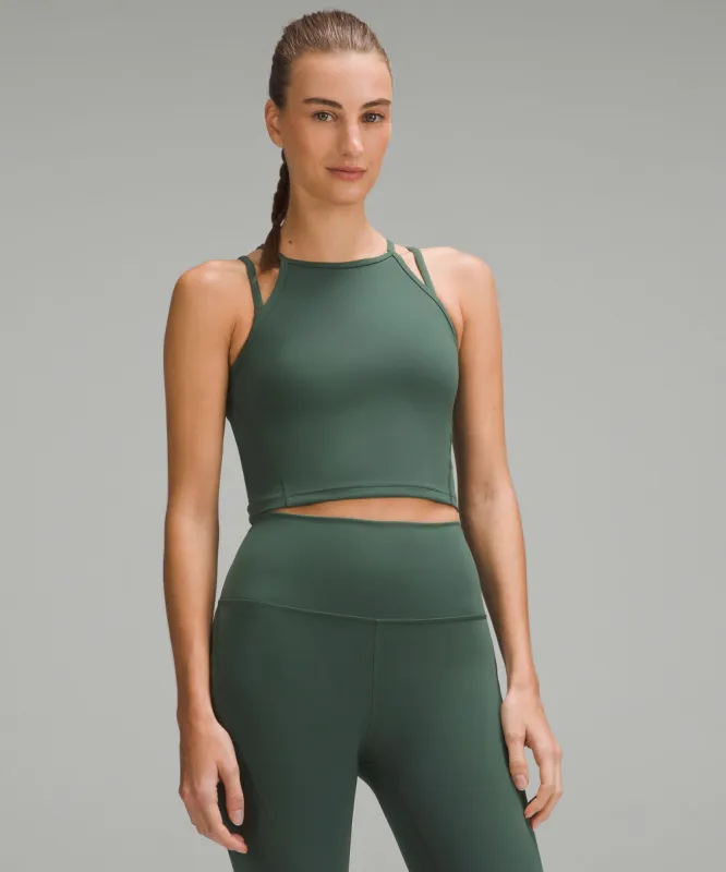 Wunder Train High-Neck Cross-Back Tank Top sold by Lululemon
