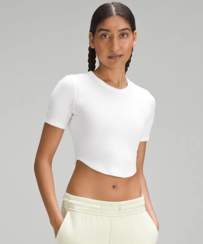 Hold Tight Cropped T-Shirt sold by Lululemon