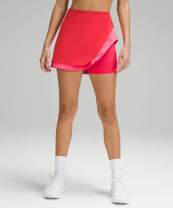 Asymmetrical Layered High-Rise Tennis Skirt sold by Lululemon