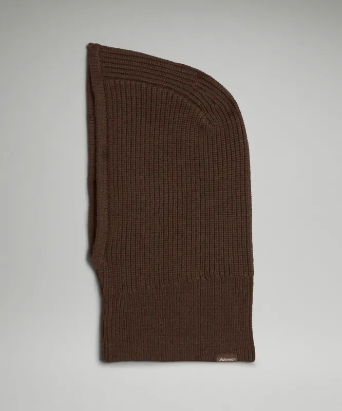Ribbed Knit Merino Wool-Blend Balaclava sold by Lululemon