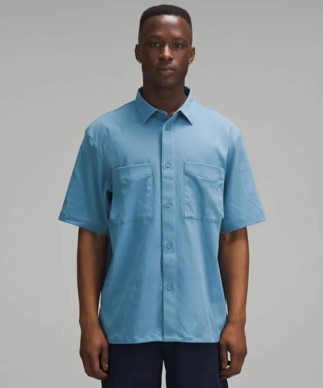 Relaxed-Fit Short Sleeve Button-Up sold by Lululemon