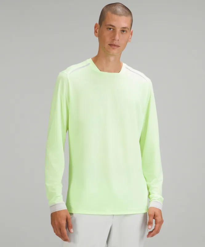 Fast and Free Long Sleeve Shirt *Reflective sold by Lululemon