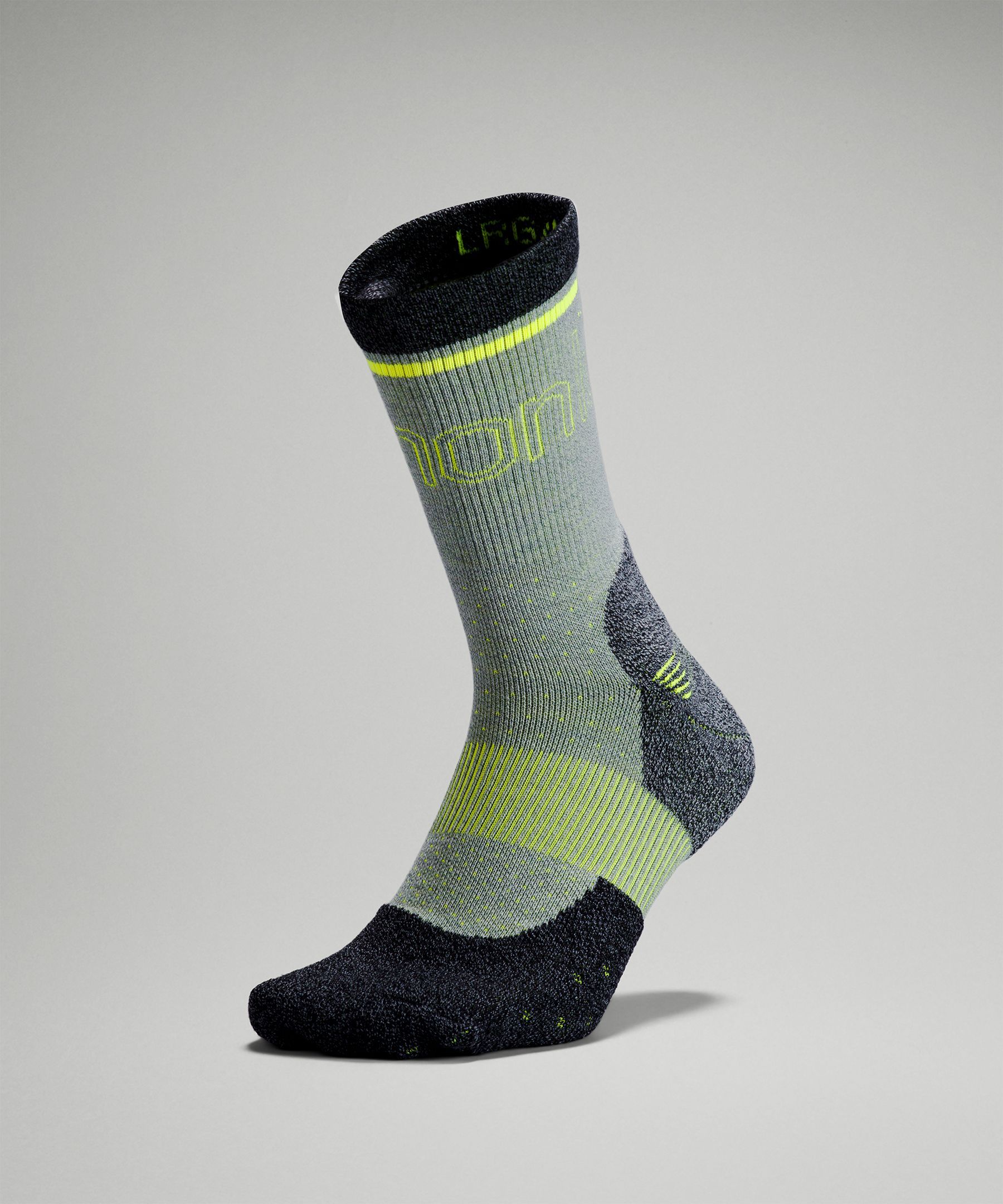 Men's Power Stride Hiking Crew Socks sold by Lululemon