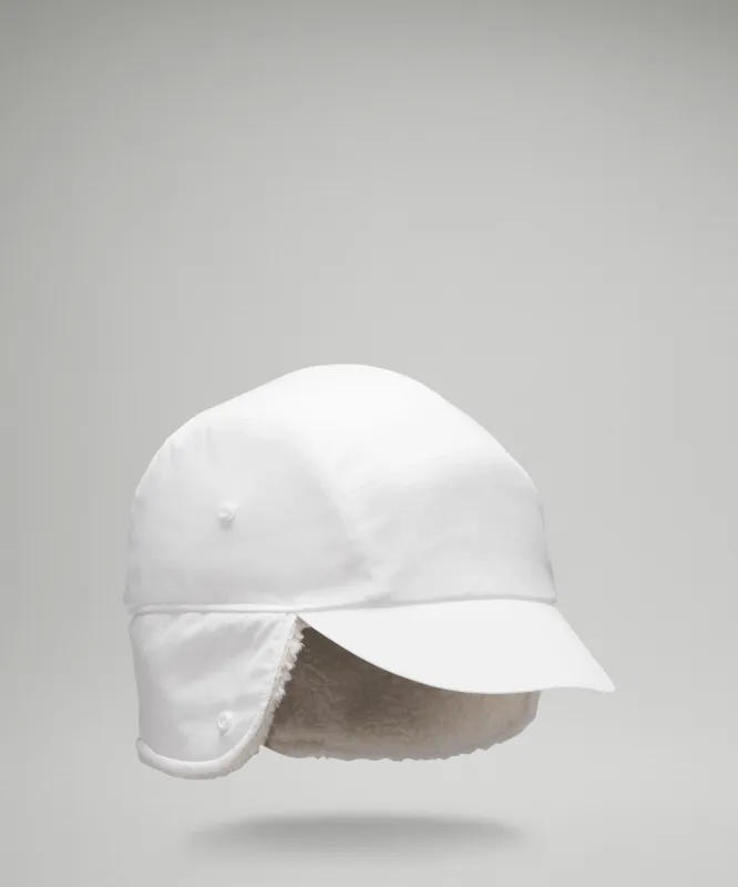 Wunder Puff Textured Fleece Trapper Hat sold by Lululemon