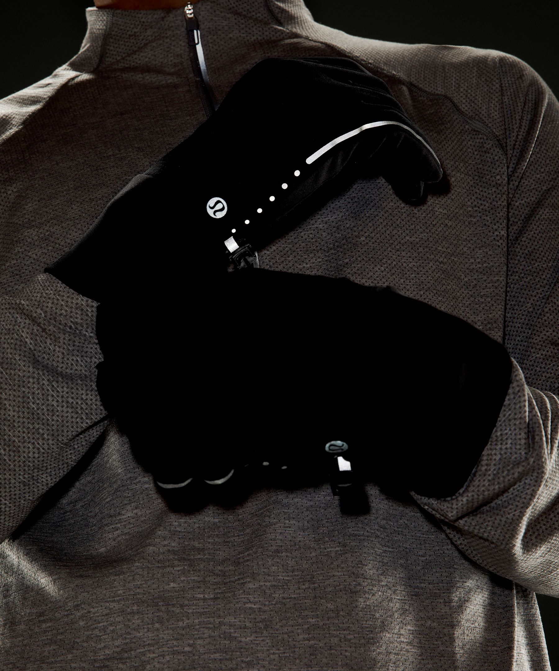 Men's Cold Terrain Lined Gloves sold by Lululemon product image thumbnail 3