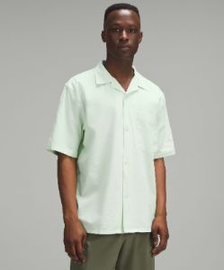 Airing Easy Camp Collar Shirt sold by Lululemon