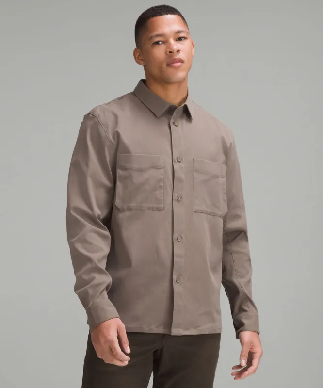Relaxed-Fit Long-Sleeve Button-Up Shirt sold by Lululemon