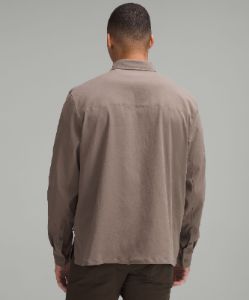 Relaxed-Fit Long-Sleeve Button-Up Shirt sold by Lululemon