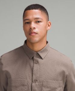 Relaxed-Fit Long-Sleeve Button-Up Shirt sold by Lululemon