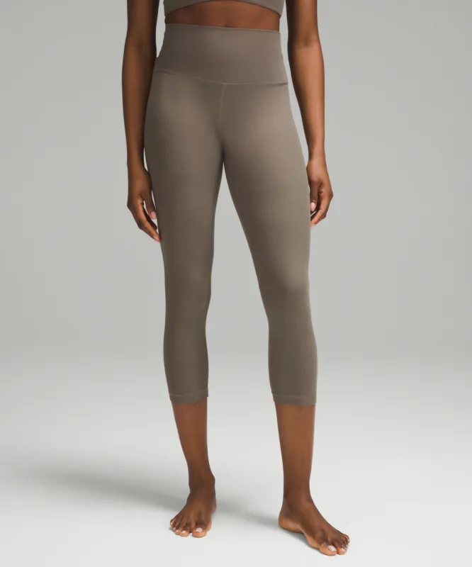 lululemon Align™ Ribbed High-Rise Crop 23" sold by Lululemon