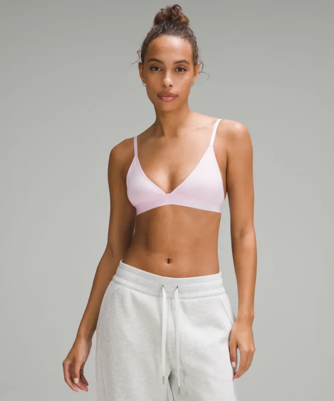 Nulu Mesh Logo Triangle Bralette *A/B Cup sold by Lululemon