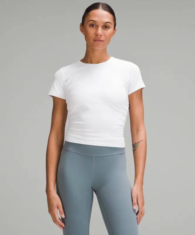 All It Takes Ribbed Nulu T-Shirt sold by Lululemon