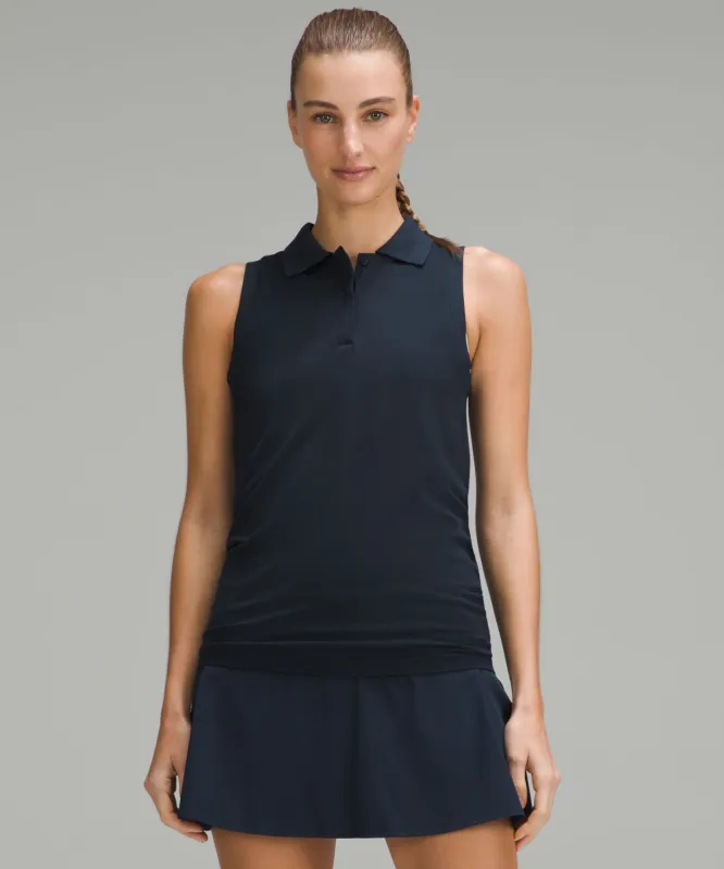 Swiftly Tech Sleeveless Polo Shirt sold by Lululemon