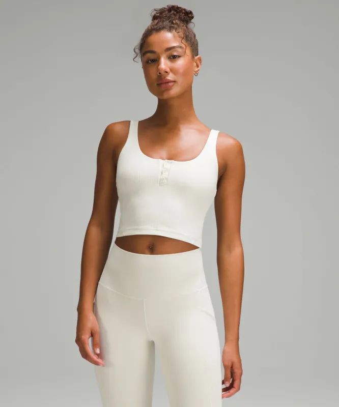 lululemon Align™ Ribbed Henley Tank Top sold by Lululemon