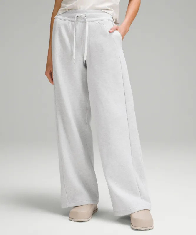 Scuba Mid-Rise Wide-Leg Pant *Full Length sold by Lululemon