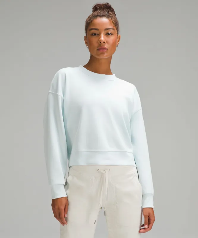 Softstreme Perfectly Oversized Cropped Crew sold by Lululemon