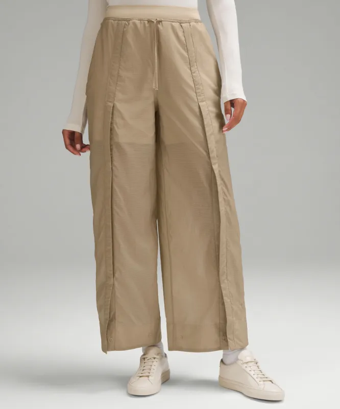 Lightweight Woven Snap-Leg Super-High-Rise Pant sold by Lululemon