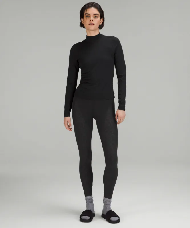 lululemon lab Merino Wool-Blend Mock Neck Long-Sleeve Shirt sold by Lululemon