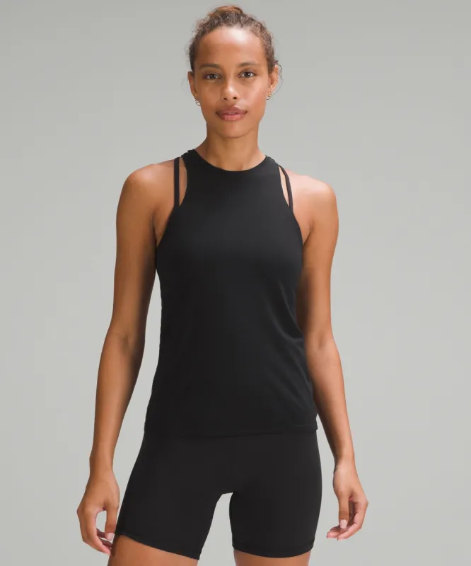 Modal-Blend High-Neck Yoga Tank Top sold by Lululemon