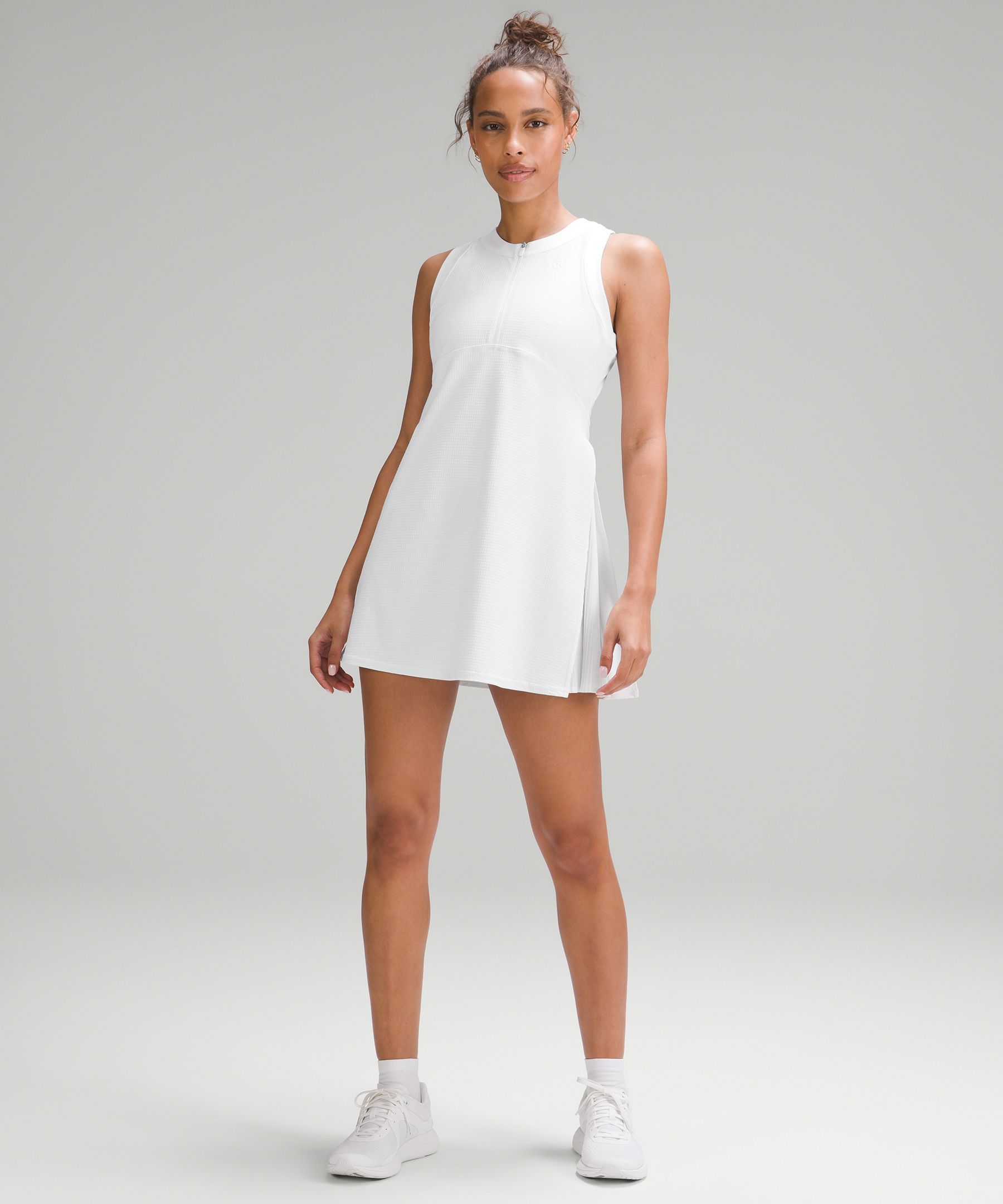 Grid-Texture Sleeveless Tennis Dress sold by Lululemon
