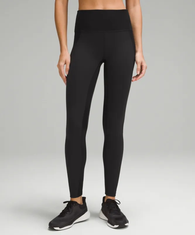 Wunder Train High-Rise Tight 28" *Satin Panels sold by Lululemon