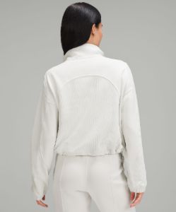 Brushed Softstreme Ribbed Half Zip sold by Lululemon