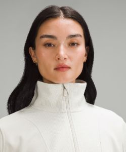Brushed Softstreme Ribbed Half Zip sold by Lululemon