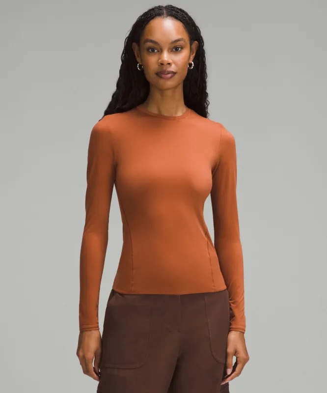 Wundermost Ultra-Soft Nulu Crewneck Long-Sleeve Shirt sold by Lululemon