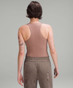 High-Neck Tight-Fit Shelf Bodysuit sold by Lululemon